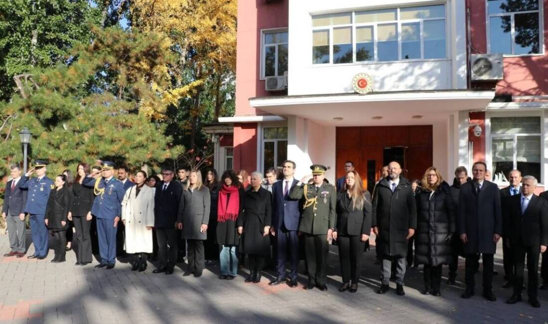Cumhuriyetimizin kurucusu Mustafa Kemal Atatürk, vefatının 87. yılında Çin’in başkenti
