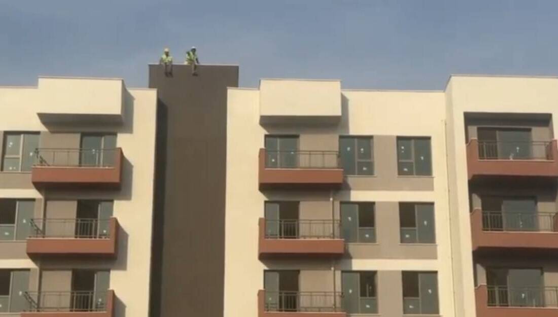 Hatay’ın Antakya ilçesinde yer alan 11. Etap TOKİ Konut İnşaatında