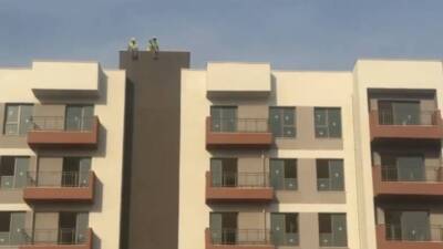 Hatay’ın Antakya ilçesinde yer alan 11. Etap TOKİ Konut İnşaatında