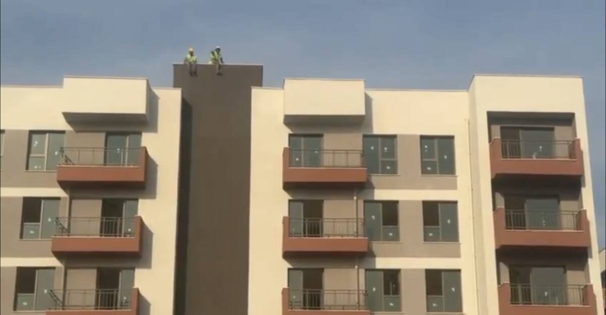 Hatay’ın Antakya ilçesinde yer alan 11. Etap TOKİ Konut İnşaatında