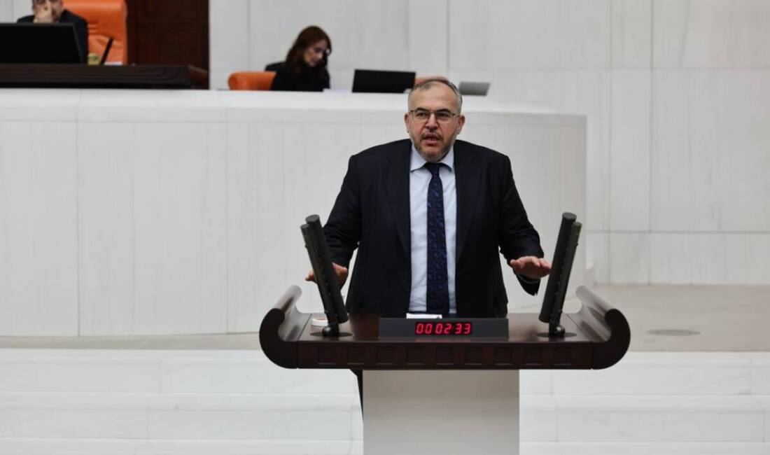 Saadet Partisi Hatay Milletvekili Necmettin Çalışkan, TBMM Genel Kurulu’nda yaptığı
