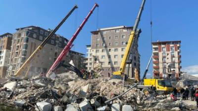 Hatay’da 6 Şubat depremlerinde yıkılarak 73 kişiye mezar olan Süleyman