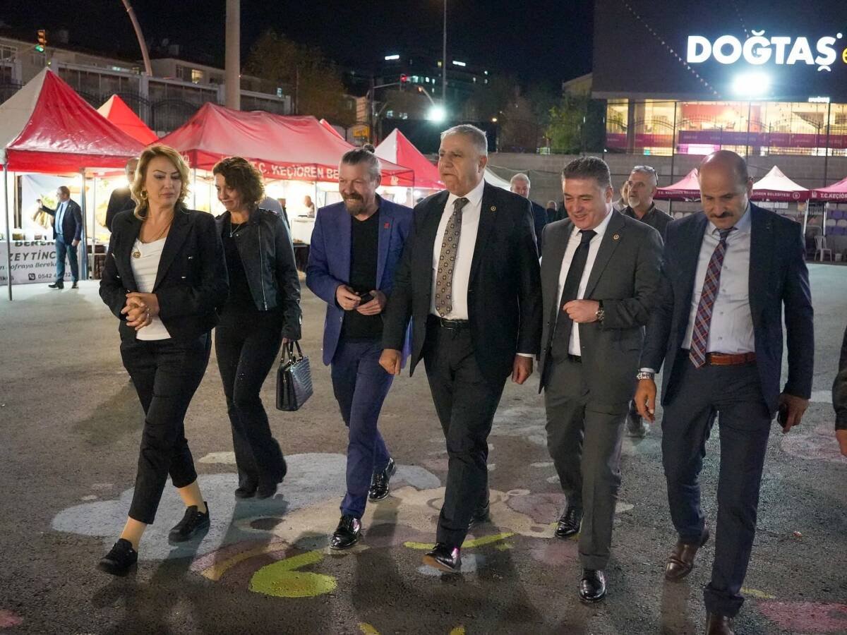 Türk Hatay Dernekler Federasyonu tarafından Ankara Keçiören’de düzenlenen Hatay Künefe