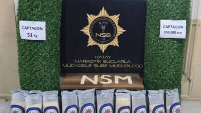 Hatay Emniyet Müdürlüğü ekiplerinin uyuşturucu imal ve ticaretine yönelik yürüttüğü