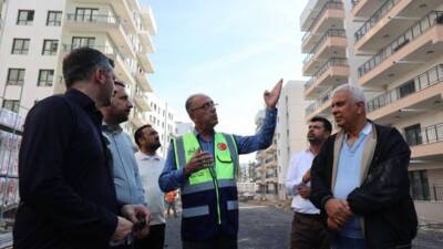 Antakya Belediye Başkanı İbrahim Naci Yapar, ilçede yapımı devam eden