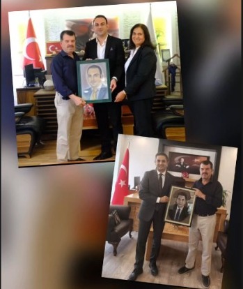 Antakyalı ressam Yusuf Altunay, Defne ilçesinde sanata verdikleri değeri vurguladığı