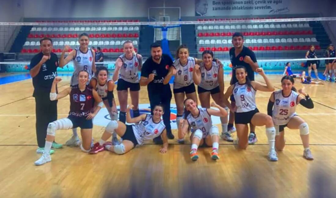 Hatay ArsavEv Kadın Voleybol Takımı, galibiyet serisine bir yenisini daha