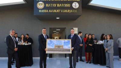 Türkiye Barolar Birliği ile Hatay Barosu işbirliğiyle Hassa ilçesinde hayata