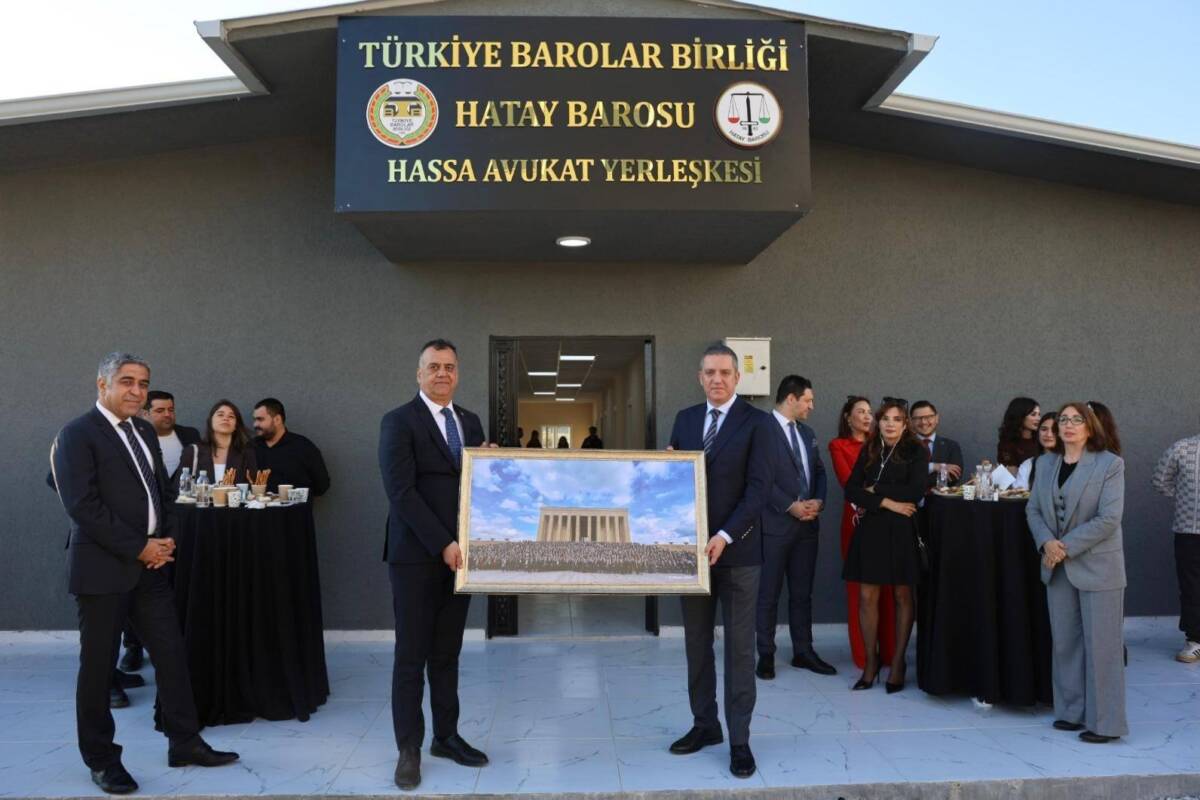 Türkiye Barolar Birliği ile Hatay Barosu işbirliğiyle Hassa ilçesinde hayata