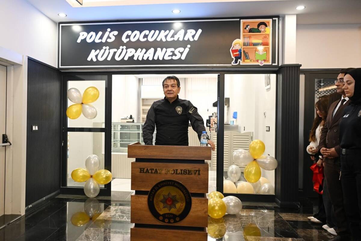 Hatay İl Emniyet Müdürlüğü, Antakya’da polis ailelerinin çocuklarına yönelik önemli