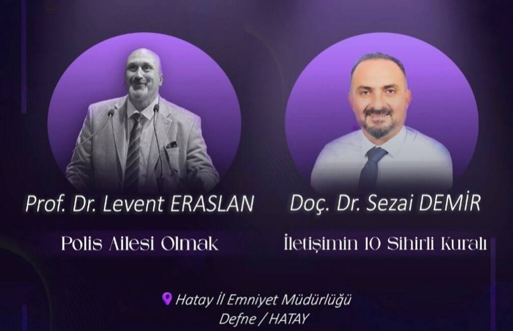 Hatay Emniyet Müdürlüğü bünyesinde görev yapan polislerin ve amir konumundaki