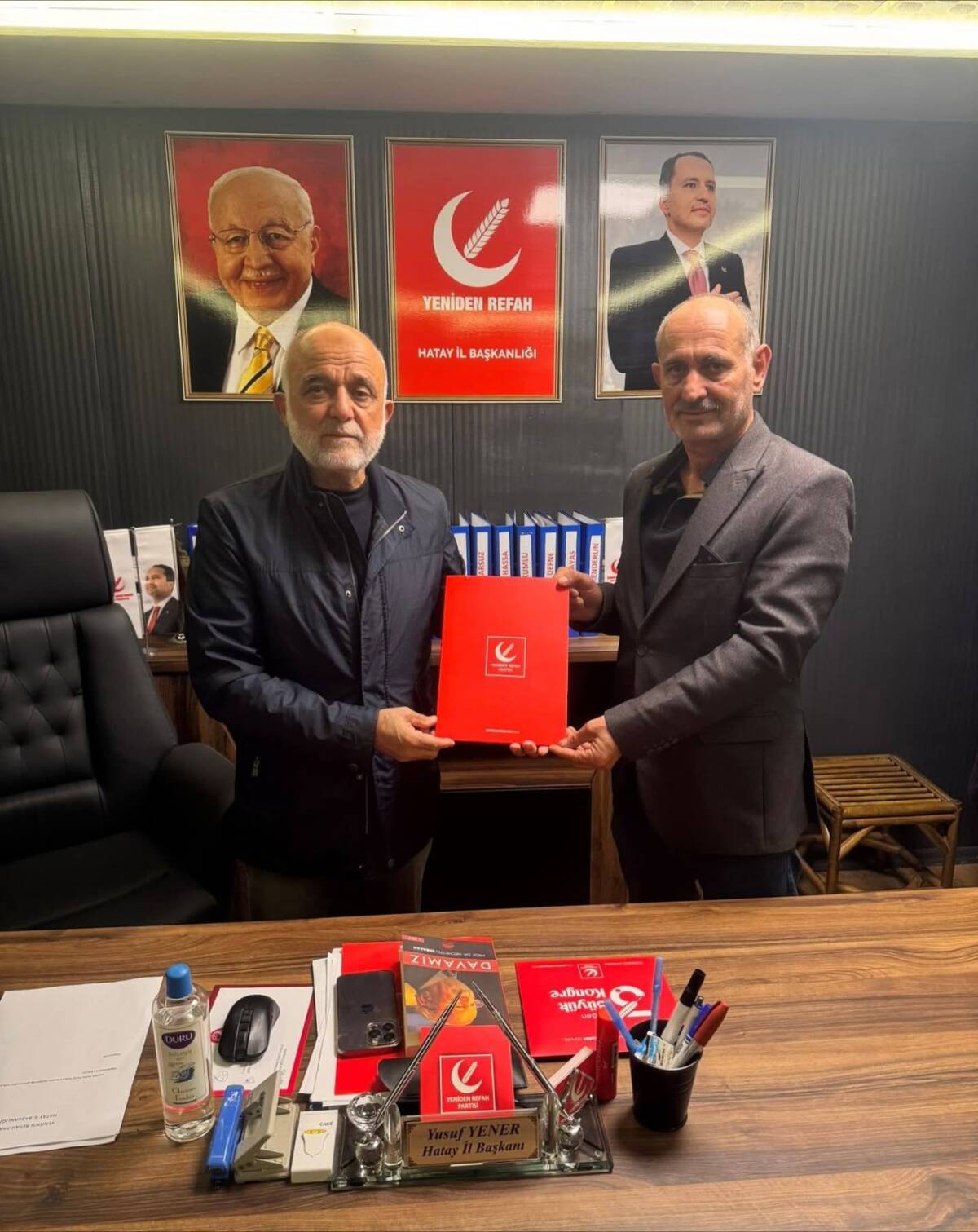 Yeniden Refah Partisi’nde Hatay Teşkilat Başkanlığı’na Yakup Doğru getirildi. YRP