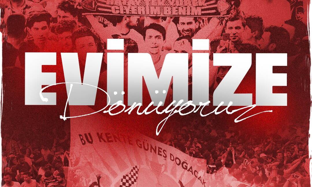 Hasret Bitiyor: Hatayspor Evine Kavuşuyor Hatayspor Kulübü, yaklaşık 3 yıllık aranın ardından iç saha maçlarını