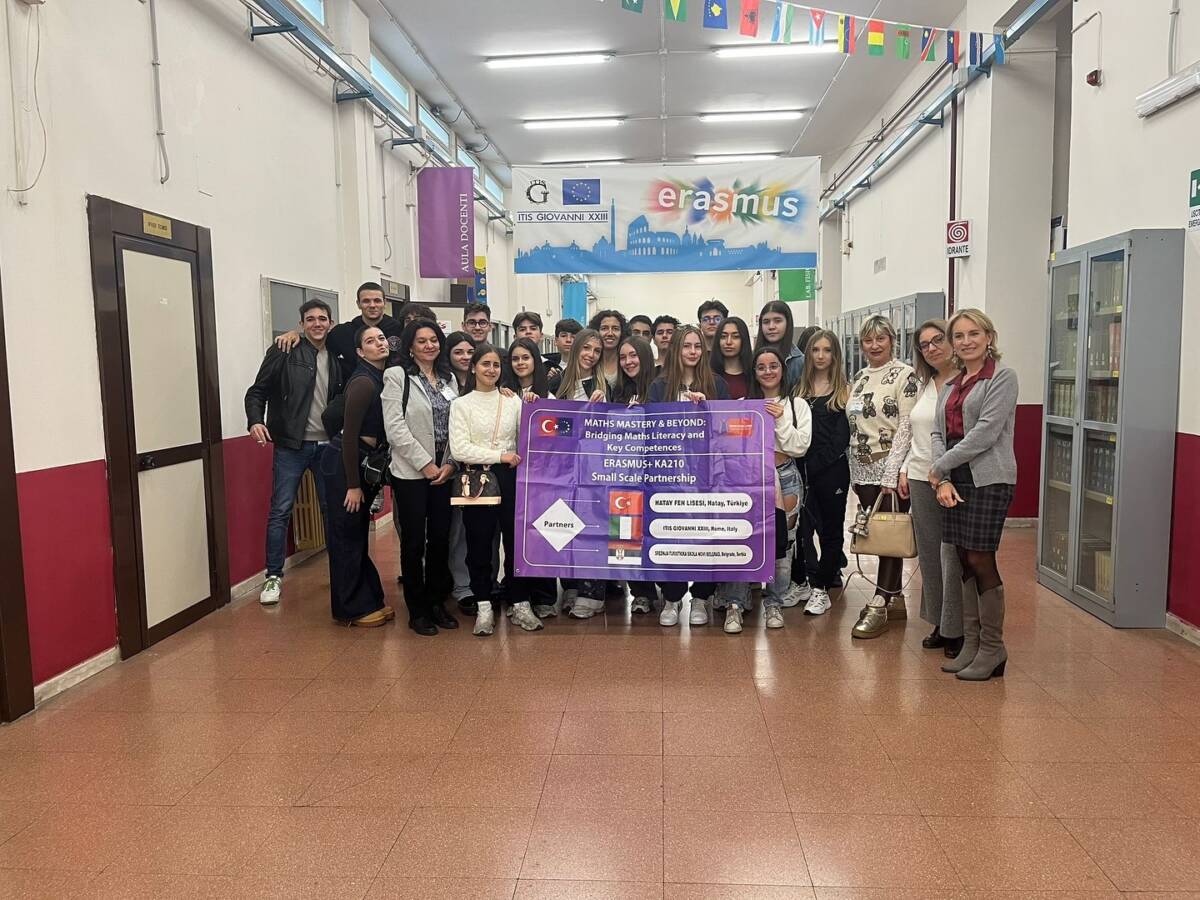 Hatay Fen Lisesi öğretmen ve öğrencileri, “Maths Mastery & Beyond”