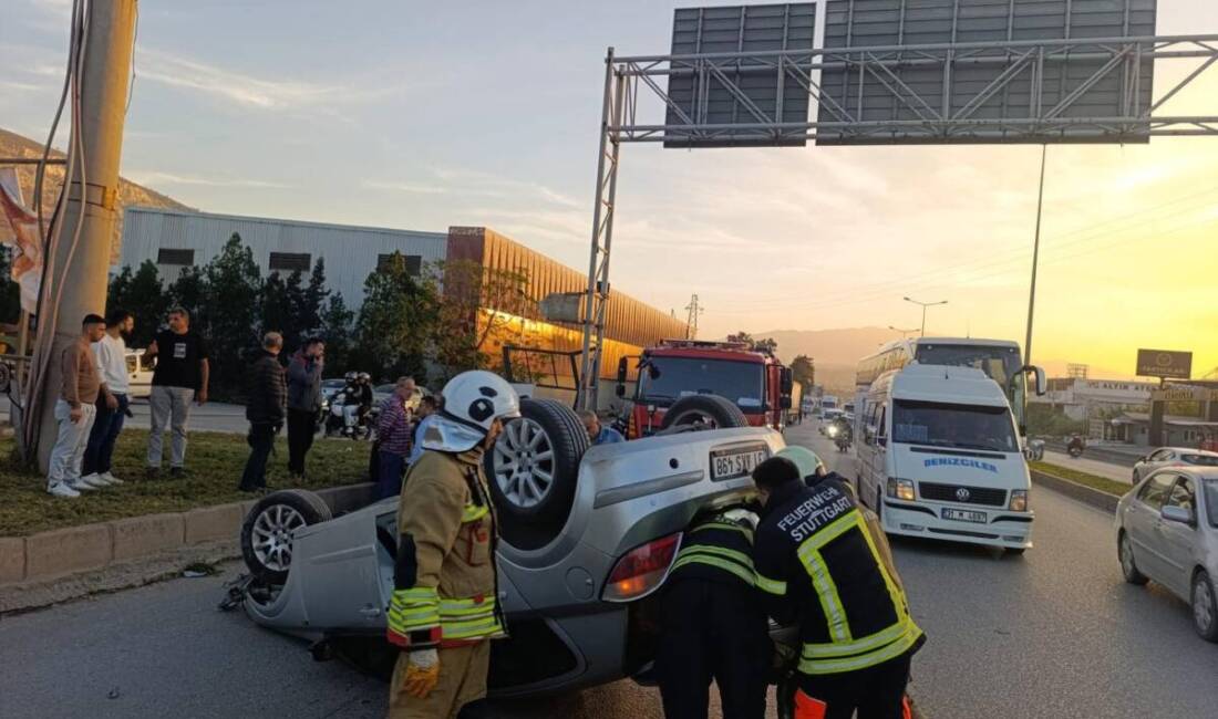 Hatay’ın İskenderun ilçesine bağlı Akçay Mahallesi’nde meydana gelen trafik kazasında