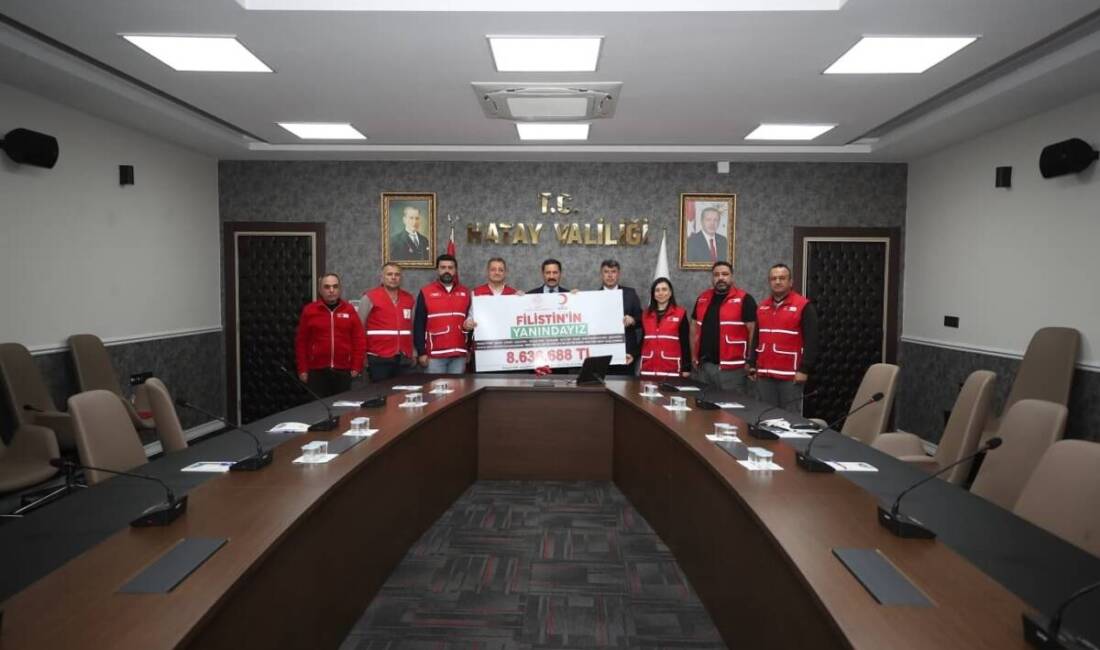 Hatay’da okullarda düzenlenen kermes ve etkinliklerden elde edilen gelirler, Gazze’ye