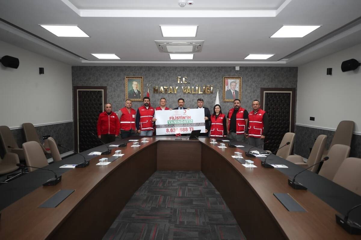 Hatay’da okullarda düzenlenen kermes ve etkinliklerden elde edilen gelirler, Gazze’ye