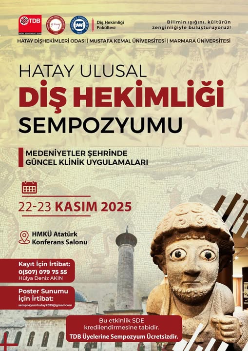 Hatay Diş Hekimleri Odası koordinesinde düzenlenen “Hatay Ulusal Diş Hekimliği