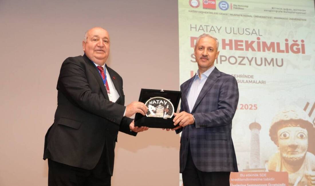 Hatay’da Diş Hekimliği Alanında Büyük Buluşma Hatay Ulusal Diş Hekimliği Sempozyumu, Hatay Mustafa Kemal Üniversitesi’nin (HMKÜ)