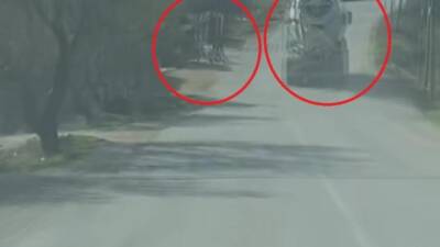 Hatay’ın Altınözü ilçesinde tek şeritli yolda 100 kilometreyi aşan hızla