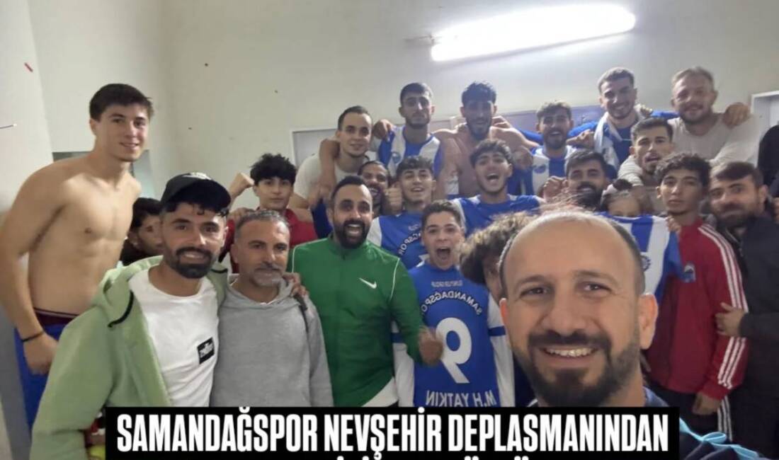 Bölgesel Amatör Lig’de mücadele eden Hatay temsilcisi Samandağspor, haftayı değerli