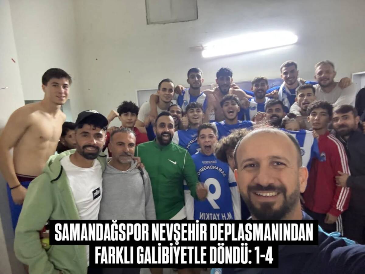 Bölgesel Amatör Lig’de mücadele eden Hatay temsilcisi Samandağspor, haftayı değerli