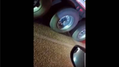 İskenderun Limanı’ndan yük alan bazı kamyon ve ağır tonajlı araçların,