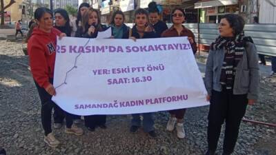 Samandağ Kadın Platformu, 25 Kasım Kadına Yönelik Şiddete Karşı Uluslararası