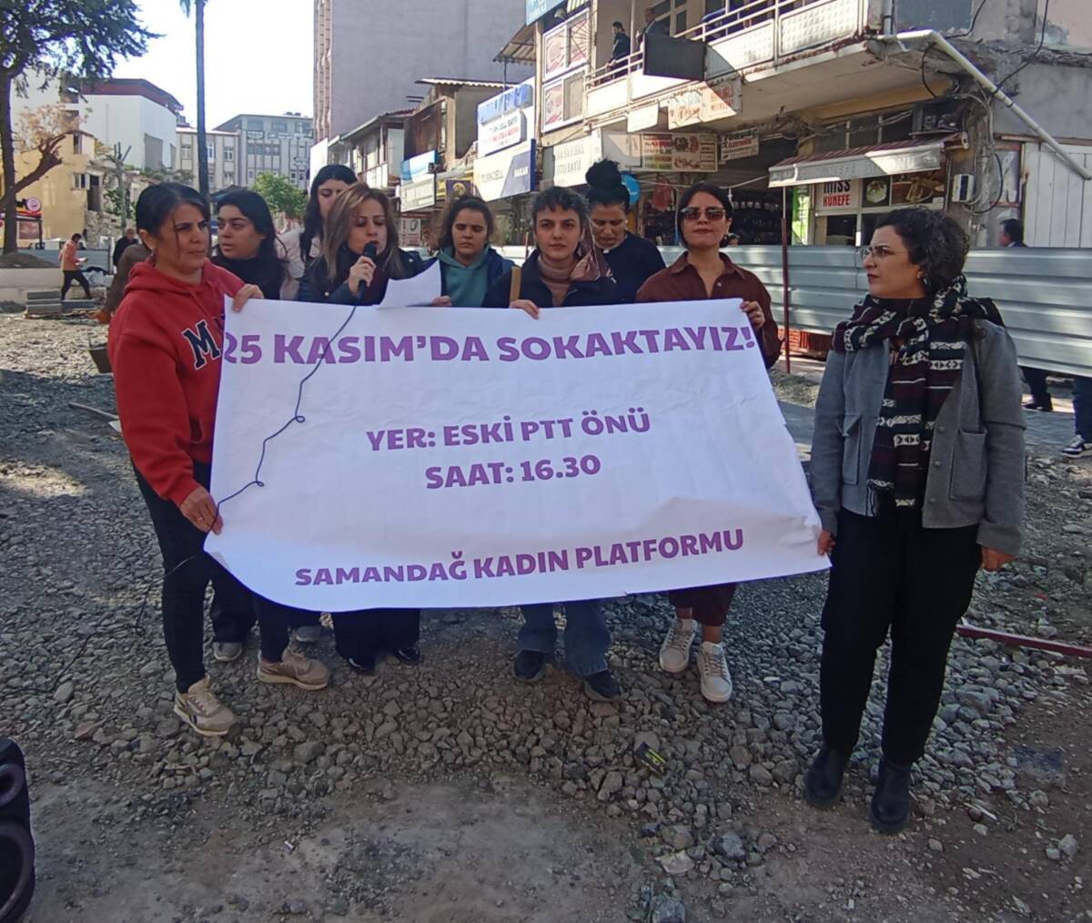 Samandağ Kadın Platformu, 25 Kasım Kadına Yönelik Şiddete Karşı Uluslararası