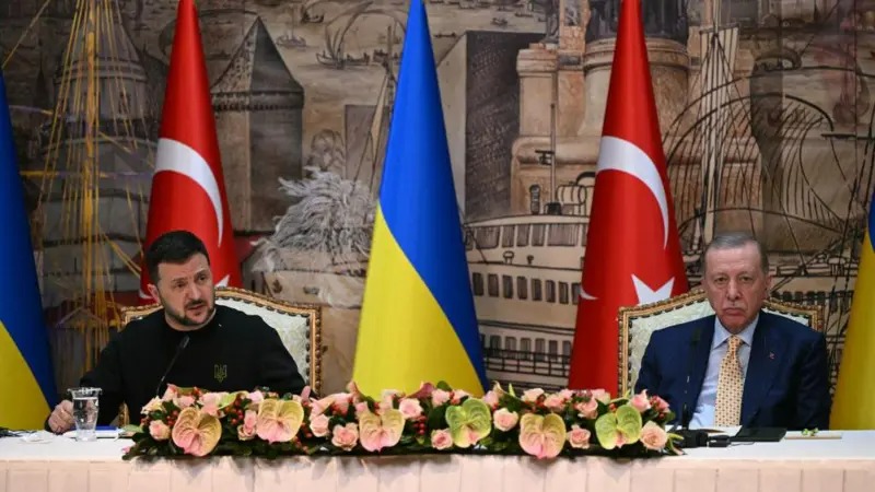 Ukrayna Devlet Başkanı Volodimir Zelenskiy ile ABD Başkanı Donald Trump’ın