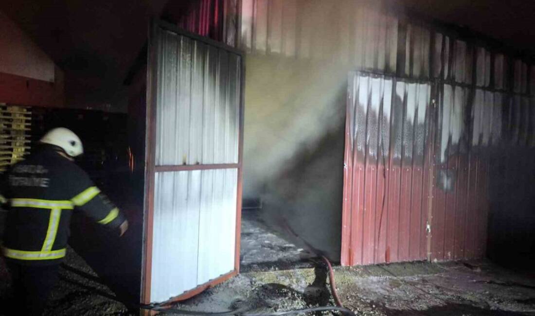 Alevler Kırıkhan’da Depoyu Harap Etti Hatay’ın Kırıkhan ilçesinde bir dondurma bayisine ait depoda çıkan yangın,