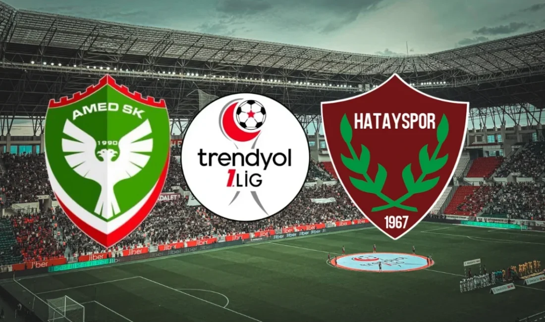 Trendyol 1. Lig’in 13. haftasında Amedspor, bugün Hatayspor’u Diyarbakır Stadyumu’nda
