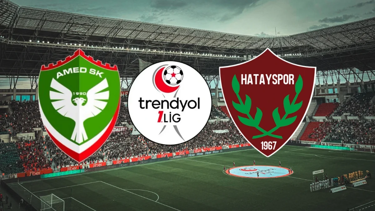 Trendyol 1. Lig’in 13. haftasında Amedspor, bugün Hatayspor’u Diyarbakır Stadyumu’nda