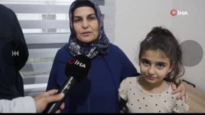 Hatay’da deprem sonrası konteynerde yaşamını sürdüren Şemse Bök, Antakya ilçesi