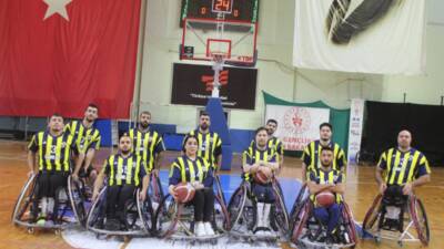 Tekerlekli sandalye erkekler basketbol liginde İskenderun’da önemli bir karşılaşma oynandı.