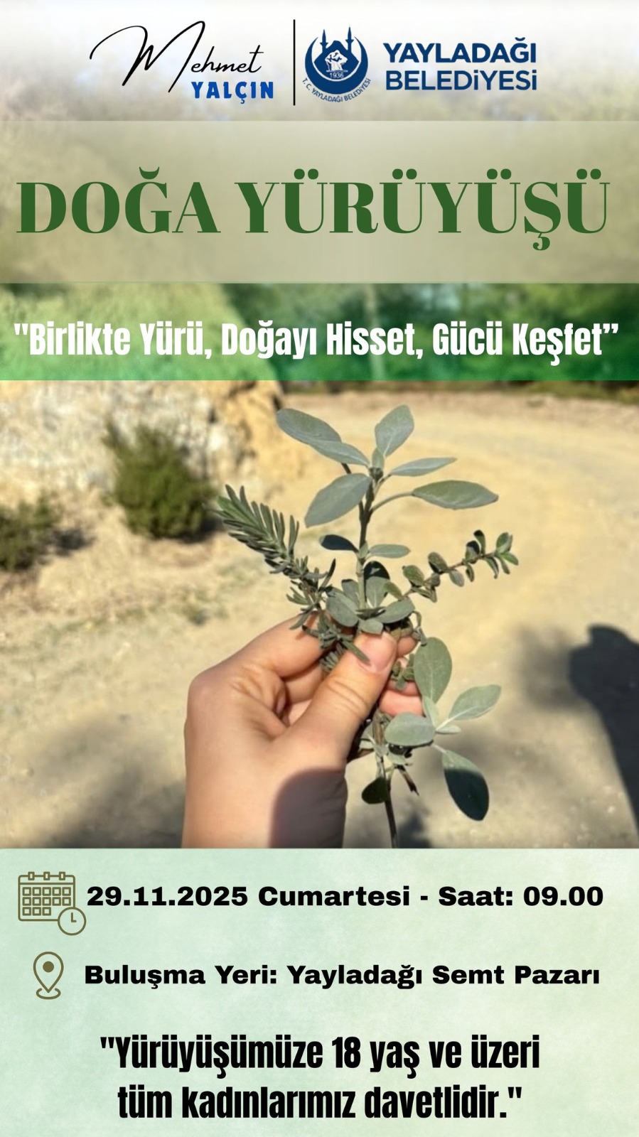 Yayladağı Belediyesi, kadın haklarına dikkat çekmek ve farkındalık oluşturmak amacıyla