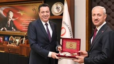 Hatay Mustafa Kemal Üniversitesi Rektörü Prof. Dr. Veysel Eren, Osmaniye