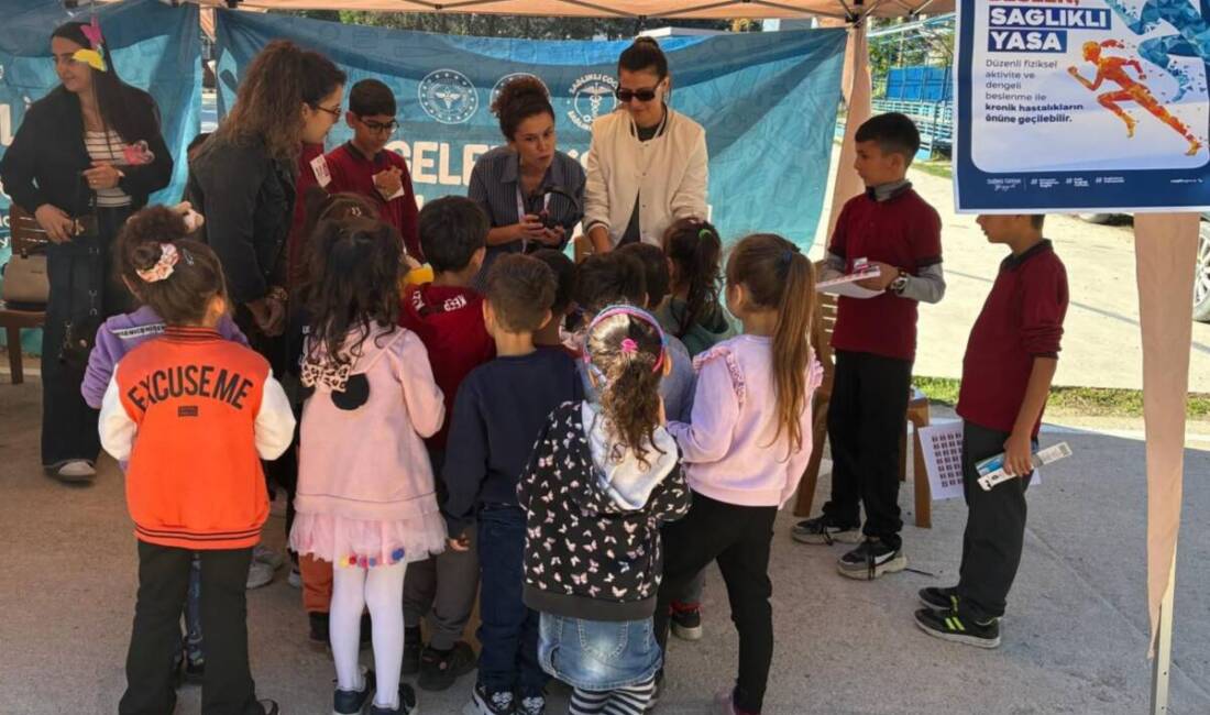 Defne’de, çocukların sağlıklı gelişimini desteklemek amacıyla anlamlı bir etkinlik gerçekleştirildi.
