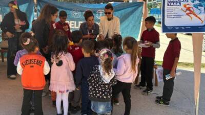 Defne’de, çocukların sağlıklı gelişimini desteklemek amacıyla anlamlı bir etkinlik gerçekleştirildi.