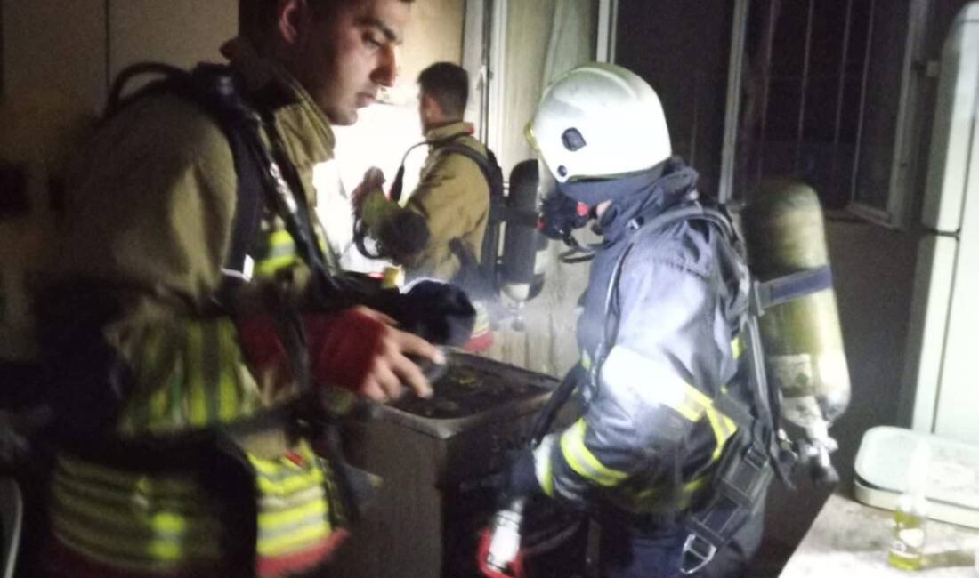 Hatay’ın Dörtyol ilçesinde Özerli Mahallesi’ndeki bir müstakil evde çıkan yangın,