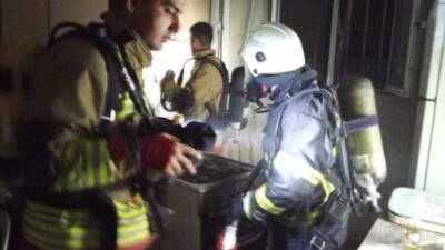 Hatay’ın Dörtyol ilçesinde Özerli Mahallesi’ndeki bir müstakil evde çıkan yangın,