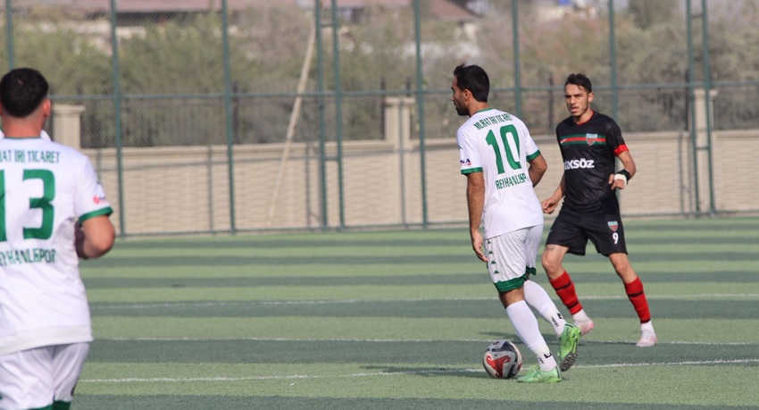 Hatay Süper Amatör Ligi’nde zirve mücadelesi veren Reyhanlıspor, kendi sahasında