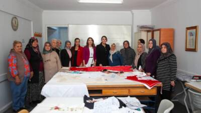 Hatay Valisi Mustafa Masatlı’nın eşi Esra Masatlı, İskenderun Kaymakamı Muhammet