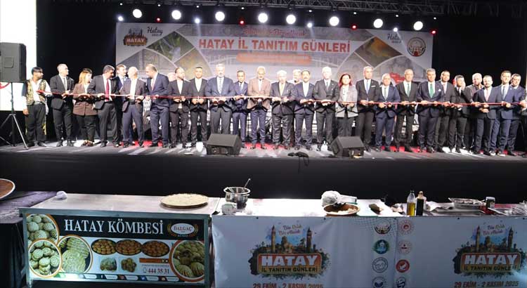 İstanbul Atatürk Havalimanı’nda düzenlenen Hatay Tanıtım Günleri, 6 Şubat depremlerinin