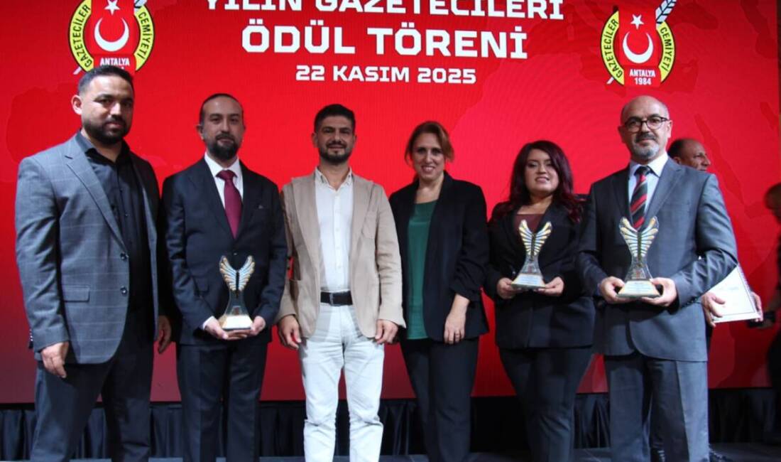 Antalya Gazeteciler Cemiyeti (AGC) tarafından düzenlenen “2024 Yılı Antalya Basın