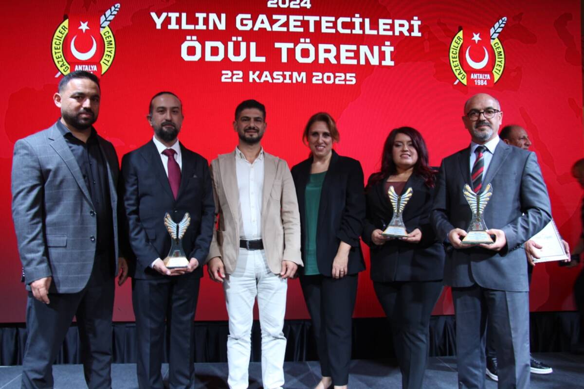 Antalya Gazeteciler Cemiyeti (AGC) tarafından düzenlenen “2024 Yılı Antalya Basın