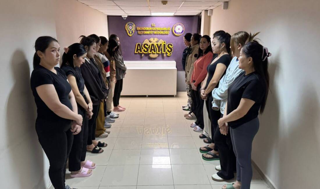 Hatay Emniyet Müdürlüğü ekipleri, kent genelinde masaj ve spa salonlarına