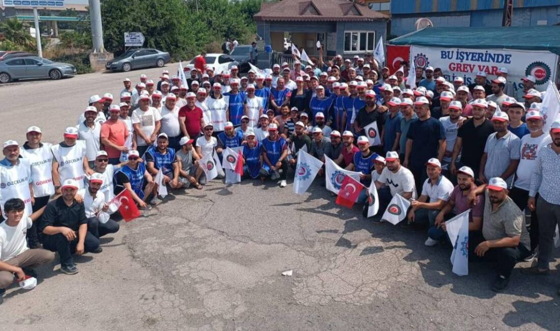 Hatay’da İşçi Grevi 500 Günü Geride Bıraktı Hatay’da faaliyet gösteren Yolbulan Metal Fabrikası’nda çalışan yaklaşık 250 işçi,