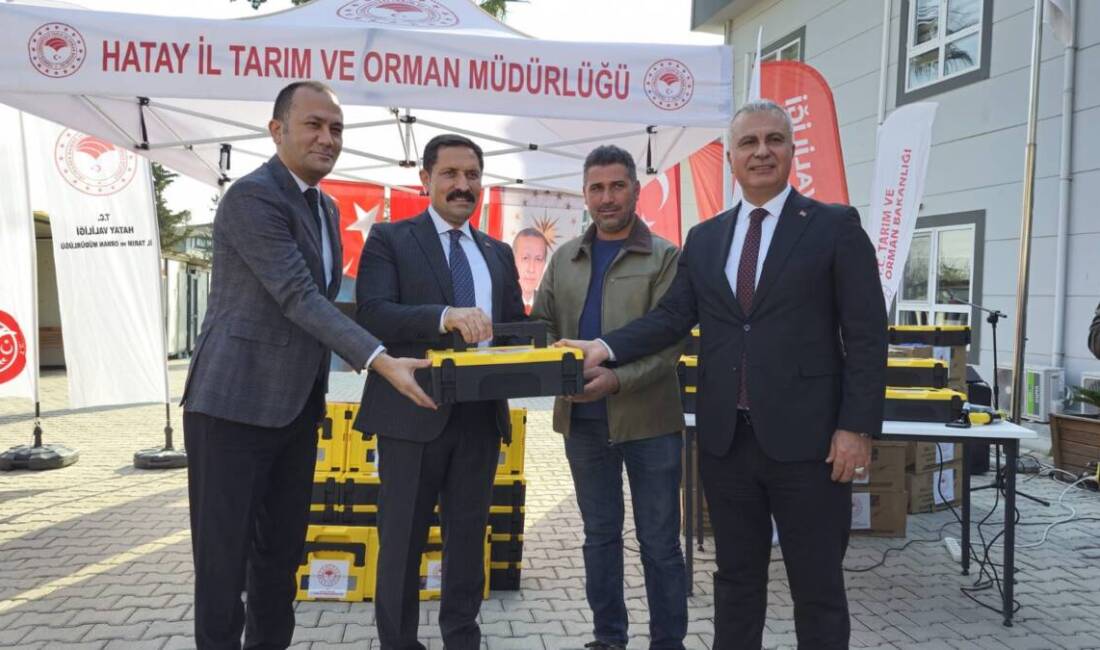 Hatay’da 6 Şubat depremlerinden etkilenen üreticilere yönelik destekler sürüyor. Bu