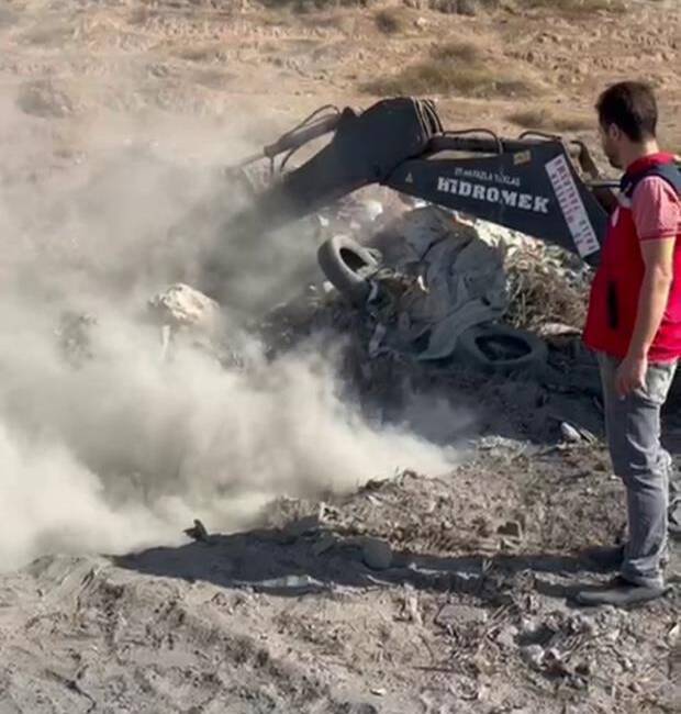 Reyhanlı’da halk sağlığını tehdit eden 1 ton gıda malzemesi, zabıta